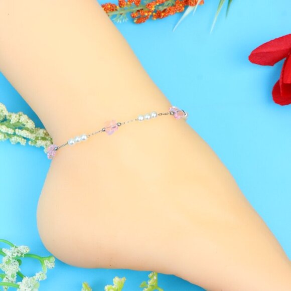 Elegant Handmade Anklet – Perfect for Women & Girls | Ideal Gift Option, DYC1529 - Picture 10 of 10